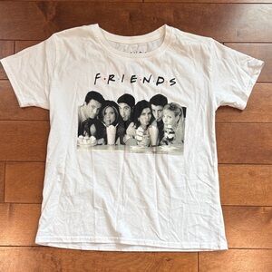 FRIENDS White Graphic Tee